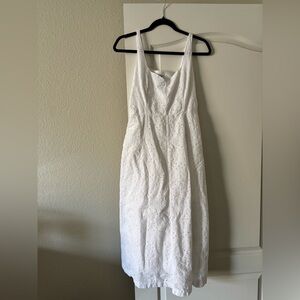 Old Navy White Strapless Dress